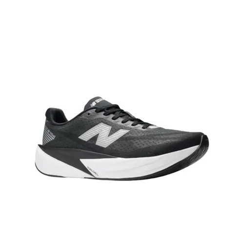 New Balance Tênis Masculino Fuelcell Rebel V5 Preto/Branco
