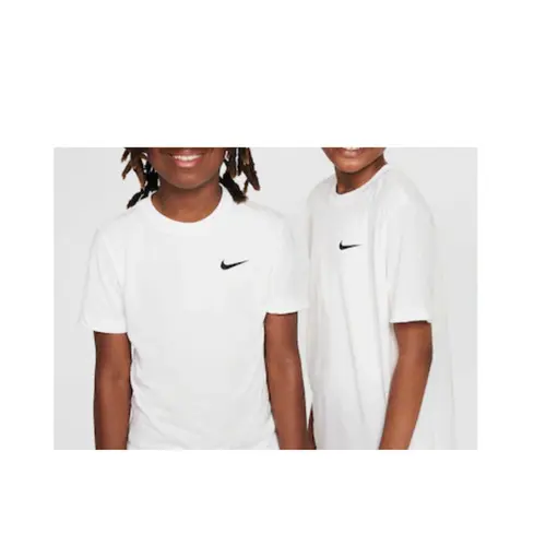 Nike Camiseta Inf Manga Curta DRI-FIT Swooh FZ5198 (100)