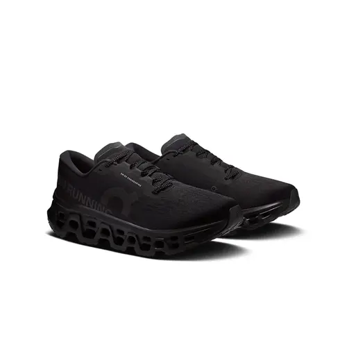 On Running Tênis Masculino Cloudmonster 3 Black/Black