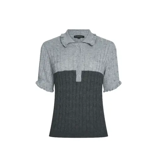 Le Lis Blusa Ada Cinza Medio (2601) (58)
