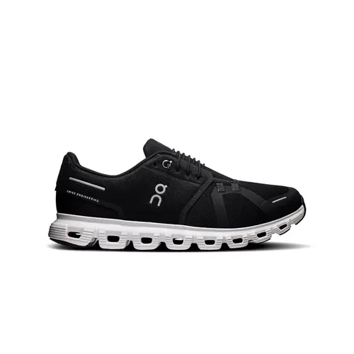 On Running Tênis Masculino Cloud 6 Black/White