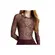 Le Lis Blusa Tule  Estampa Brilho (2601) (94)