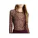 Le Lis Blusa Tule  Estampa Brilho (2601) (94)