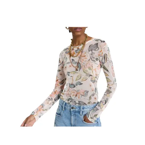 Le Lis Blusa Tule Estampa Mystic (2601) (94)