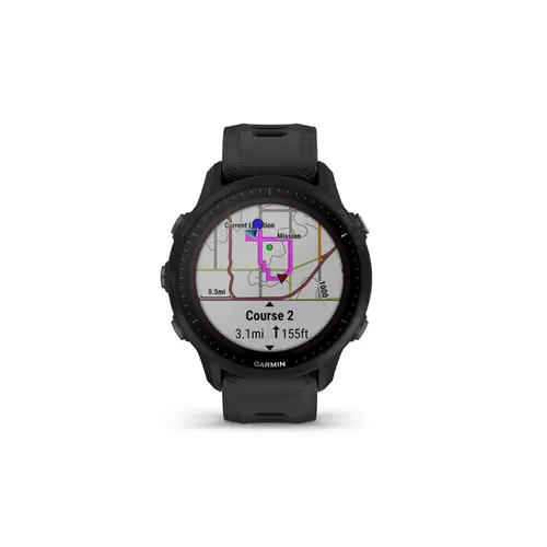 Garmin Smartwatch Com GPS Forerunner 955 Solar Preto