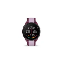 Garmim Smartwatch Com GPS Forerunner 165 Music Cereja/Lilás