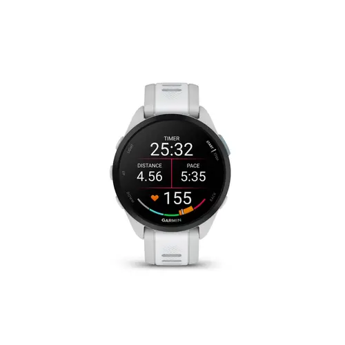Garmin Smartwatch Com GPS Forerunner 165 Music Cinza/Branco