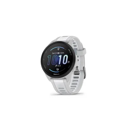 Garmin Smartwatch Com GPS Forerunner 165 Music Cinza/Branco