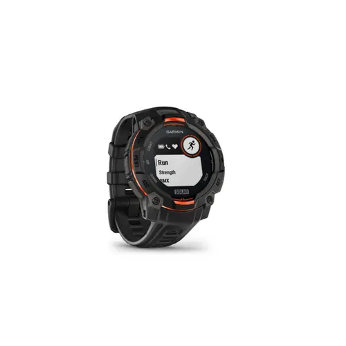 Garmin Smartwatch Com GPS Instinct 3 45mm Solar Preto
