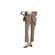 Le Lis Calça Skinny Stella II Marrom Claro (2602)