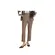 Le Lis Calça Skinny Stella II Marrom Claro (2602)