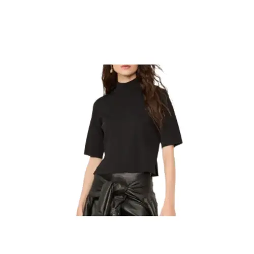 Animale T-Shirt Tricot Basica Gola Alta Preto (2601) (0005)