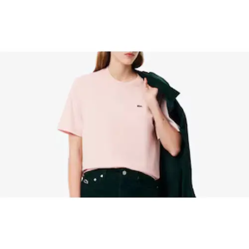 Lacoste T-Shirt Fem Gola Careca Pima (2501) (ADY)