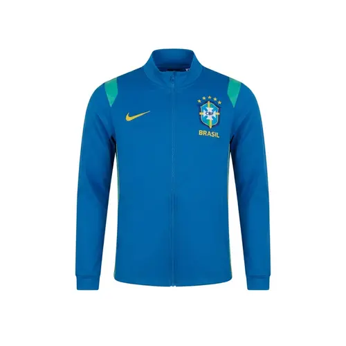 Nike Jaqueta Masculino CBF Treino Track Azul