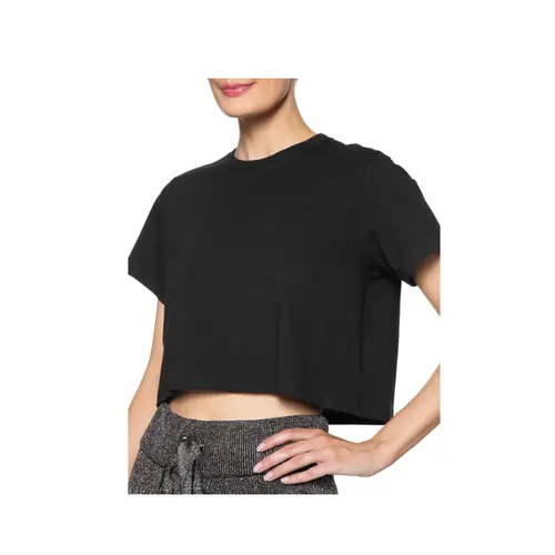 Animale Camiseta Fem Cropped Preto (2401) (0005)