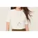 Animale T-Shirt MC Basica Tricot Canelado Off White (2601) (0003)