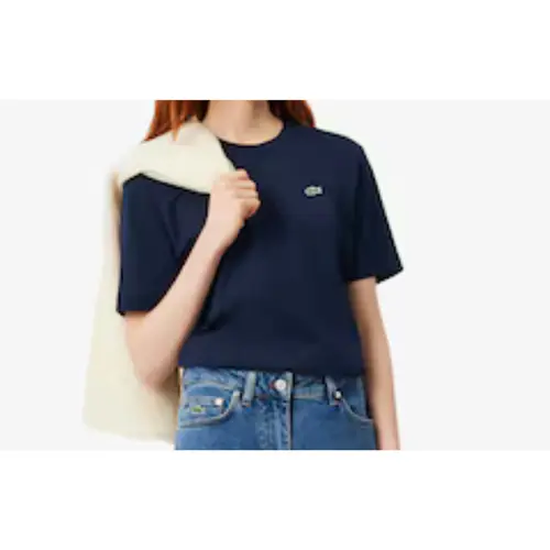 Lacoste T-Shirt Fem Gola Careca Pima (2501) (166)