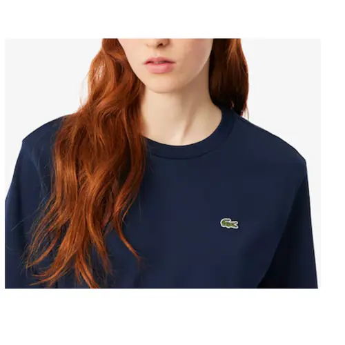Lacoste T-Shirt Fem Gola Careca Pima (2501) (166)