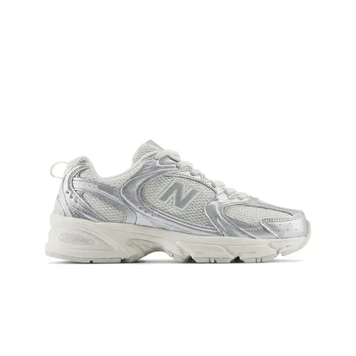 New Balance Tênis U 530 Branco Prata
