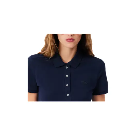 Lacoste Vestido Fem Gola Polo Slim Fit Mini Pique (2601) (166)