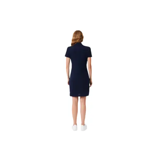 Lacoste Vestido Fem Gola Polo Slim Fit Mini Pique (2601) (166)