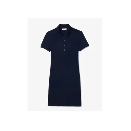 Lacoste Vestido Fem Gola Polo Slim Fit Mini Pique (2601) (166)