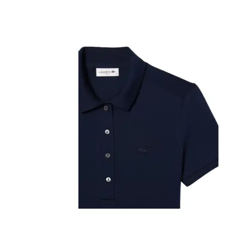 Lacoste Vestido Fem Gola Polo Slim Fit Mini Pique (2601) (166)