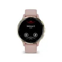Garmin Smartwatch com GPS Venu 3s Rosa com Dourado