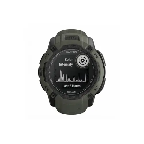 Garmin Smartwatch com GPS Instinct 2x Solar Verde Musgo