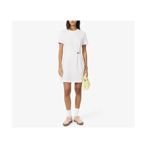 Lacoste Vestido Fem Camisetâo Drapeado (2501) (001)