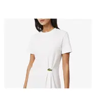 Lacoste Vestido Fem Camisetâo Drapeado (2501) (001)