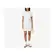 Lacoste Vestido Fem Camisetâo Drapeado (2501) (001)
