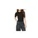 Animale T-Shirt Básica Tricot Canelado Preto (2601) (0005)