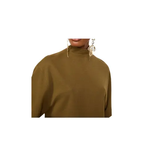 Animale Blusa Fem Malha Crepe Verde (2601) (01035)