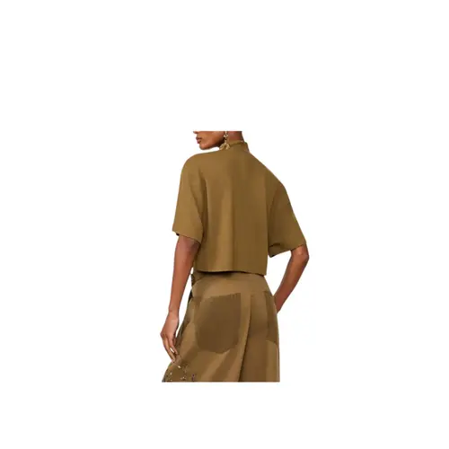 Animale Blusa Fem Malha Crepe Verde (2601) (01035)