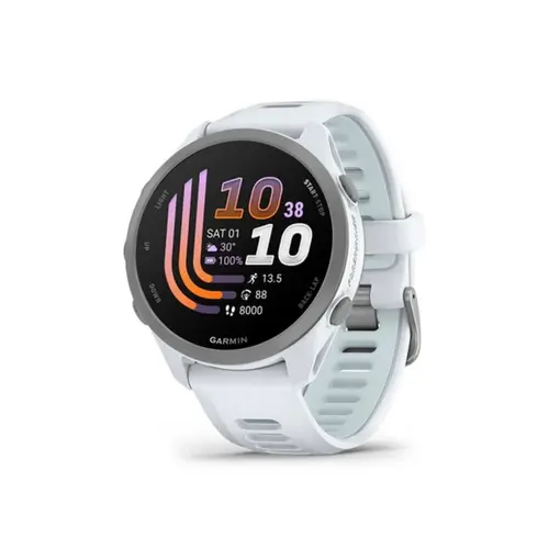Garmin Smartwatch com GPS Forerunner 170 Marfim/Azul Nuvem 010-03920-01