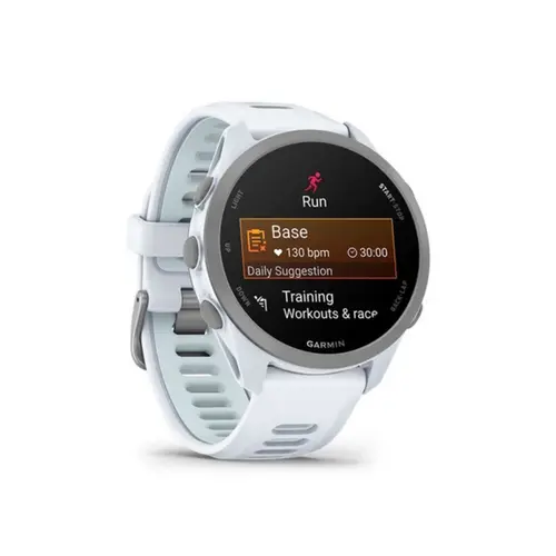 Garmin Smartwatch com GPS Forerunner 170 Music Marfim/Azul Nuvem 010-03920-11