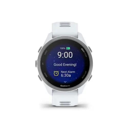 Garmin Smartwatch com GPS Forerunner 170 Music Marfim/Azul Nuvem 010-03920-11