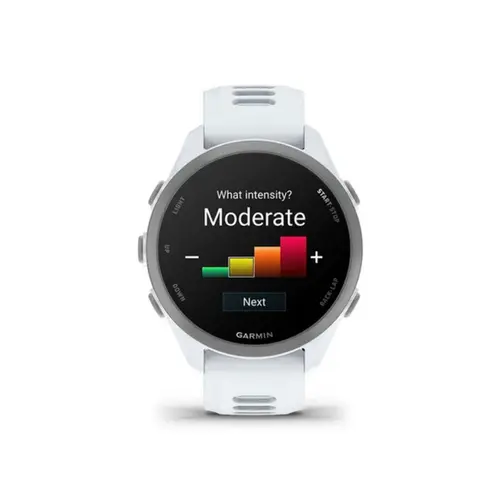 Garmin Smartwatch com GPS Forerunner 170 Music Marfim/Azul Nuvem 010-03920-11