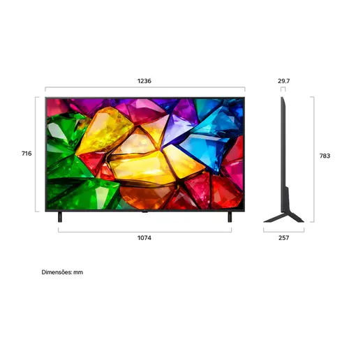 LG Tv Mini RGB 55 AI 4K Smart UHD 120Hz 55MRGB85BSC 2026