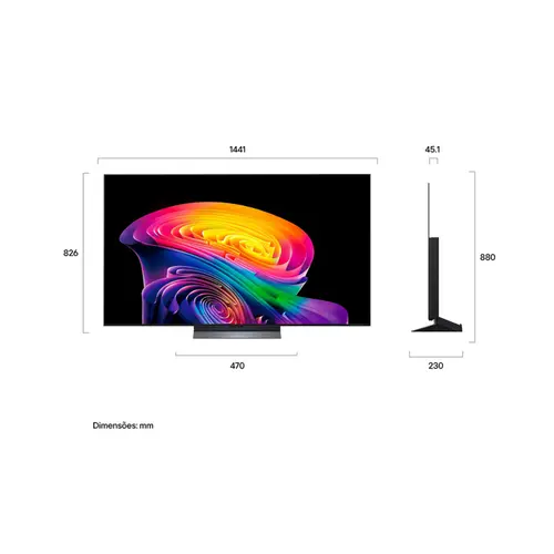 LG Tv Oled Evo 65 AI C8 Smart UHD 120Hz OLED65C6PSA 2026