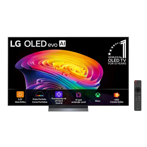 LG Tv Oled Evo 55 AI 4k C6 Smart UHD 120Hz OLED55C6PSA 2026