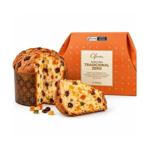 Ofner Panetone Genoves Fruta Zero 500g