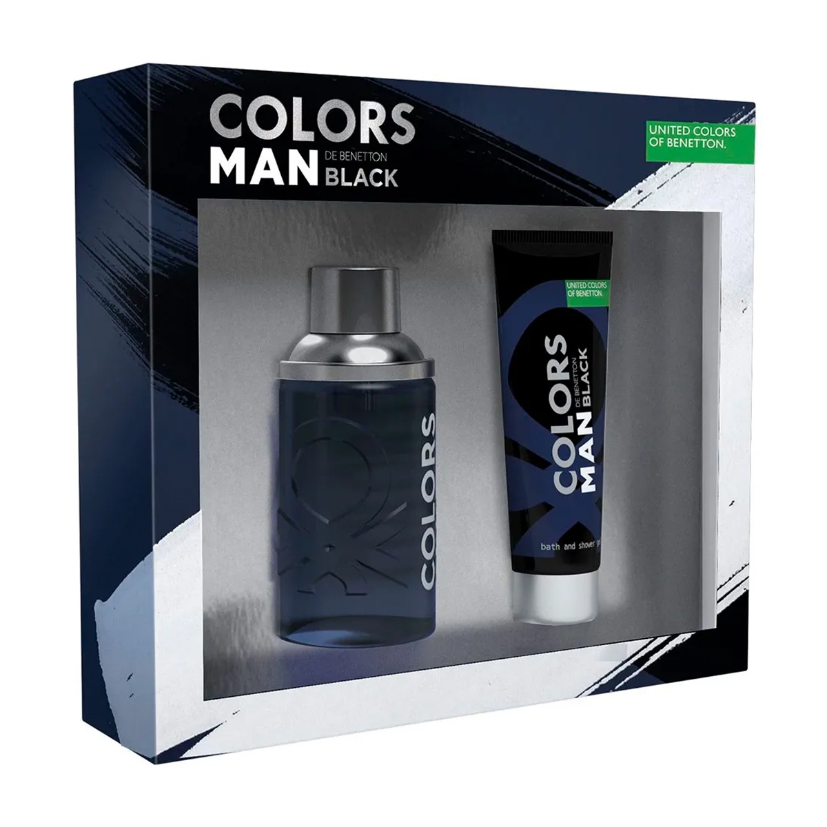 United Colors of Benetton Man Black Eau De Toilette, 100 ml