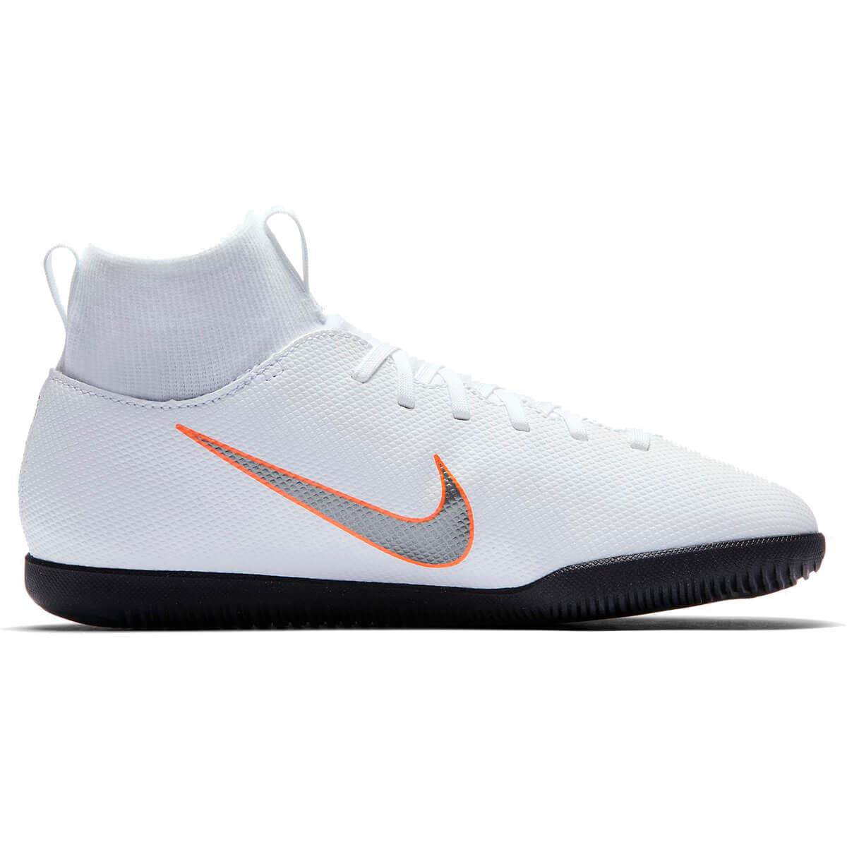 chuteira nike mercurialx superfly vi club futsal infantil