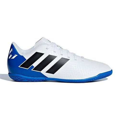 Rudyard Kipling order Admin Chuteira Futsal Adidas Nemeziz Messi Tango 18.4 Infantil Branca e Azul