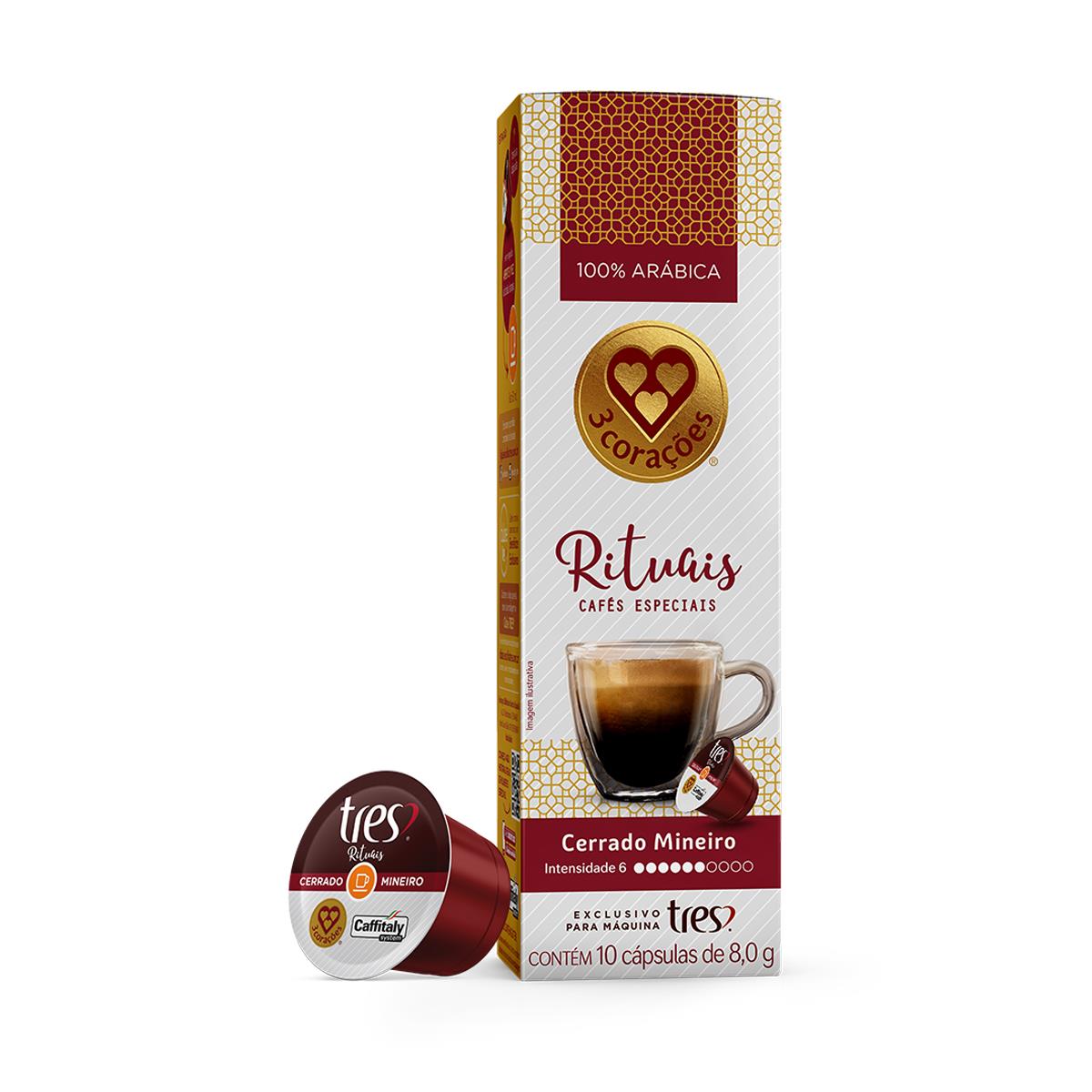 Três Corações Cápsulas Café Espresso Rituais