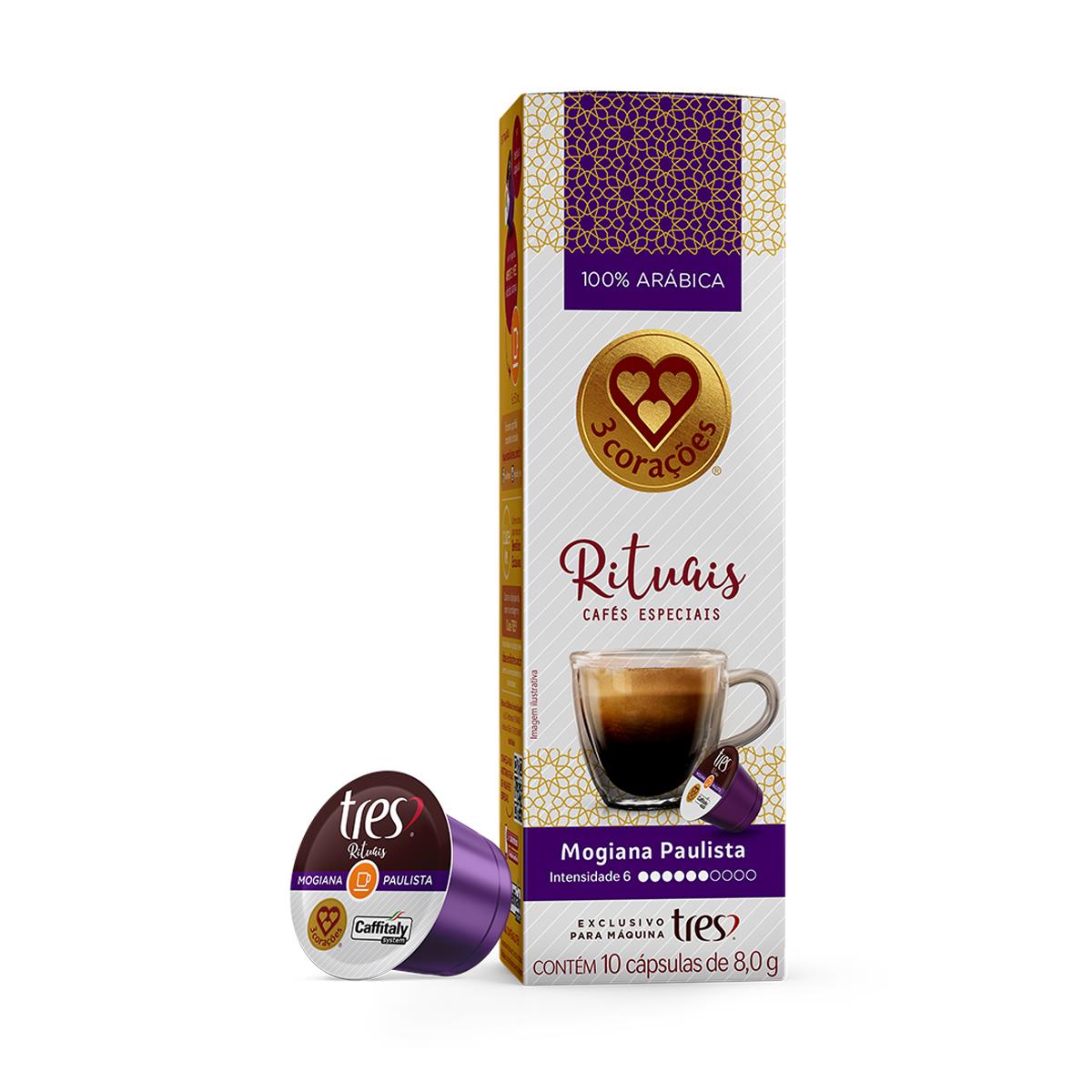 Cápsula de Café TRES da 3 Corações Rituais Espresso