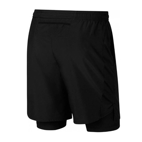 nike running challenger 7 inch shorts in black