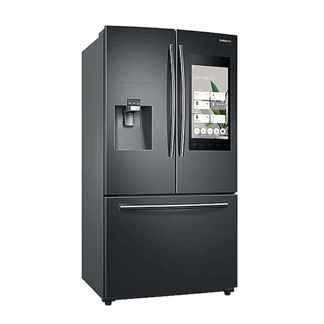 Refrigerador Samsung French Door Family Hub Black Edition 582L